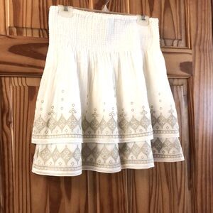 Like New: Silk blended skirt